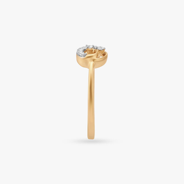 Shining Ampersand Finger Ring