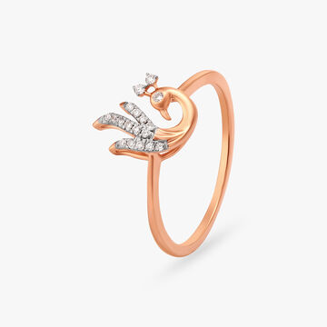 Gracefully Understated Diamond Ring