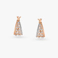 Undeniable Dazzle Diamond Hoop Earrings 3