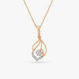 Gorgeous Geometric Diamond Pendant 