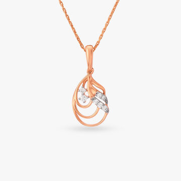 Dewdrop Elegance Diamond Pendant