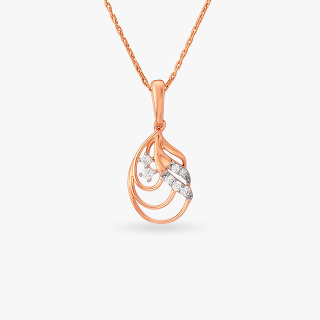 Dewdrop Elegance Diamond Pendant 