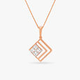 Enchanting Rose Gold Pendant 