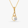 Double Charm Diamond Pendant 