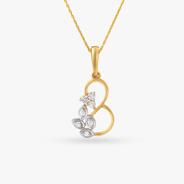 Chic Charm Diamond Pendant 