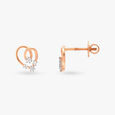Radiant Diamond Stud Earrings 2