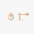 Mirthful Elegance Diamond Stud Earrings 2