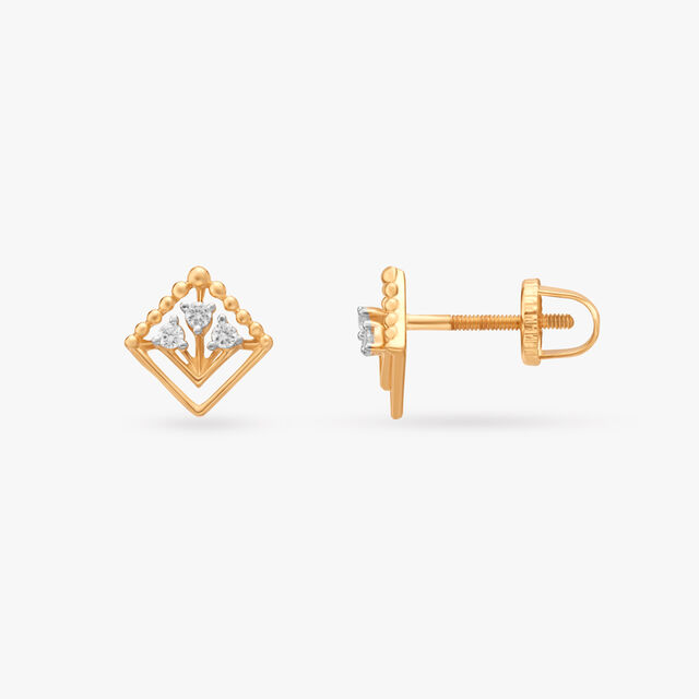 Unparalleled Elegance Diamond Stud Earrings 2