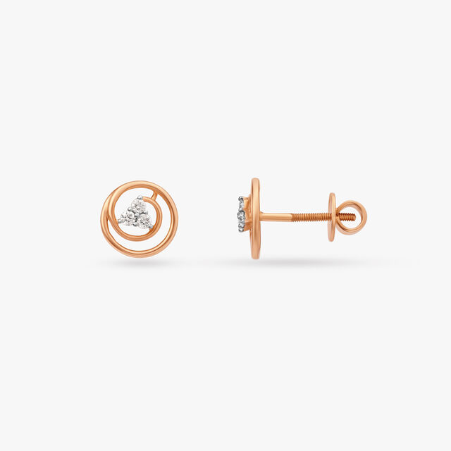 Sophisticated Glam Diamond Stud Earrings 2