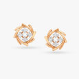 Tiny Radiance Diamond Stud Earrings 3