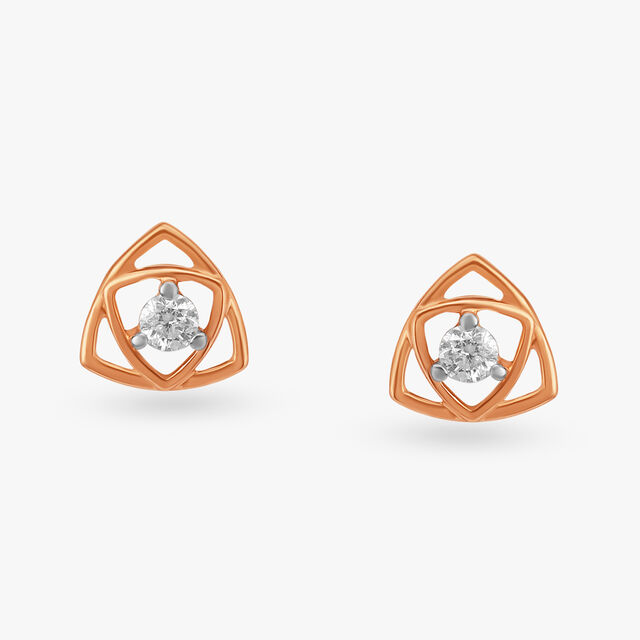Timeless Elegance Diamond Stud Earrings 