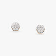 Splendid Symphony Diamond Stud Earrings 