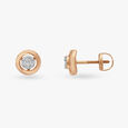 Sophistication Of Simplicity Diamond Stud Earrings 2
