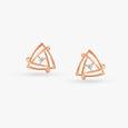 Harmony Of Style Diamond Stud Earrings 