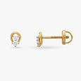 Dazzling Charm Diamond Stud Earrings 2