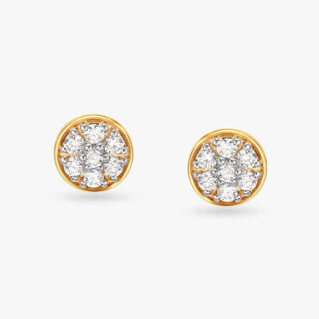 Effulgence Diamond Stud Earrings 