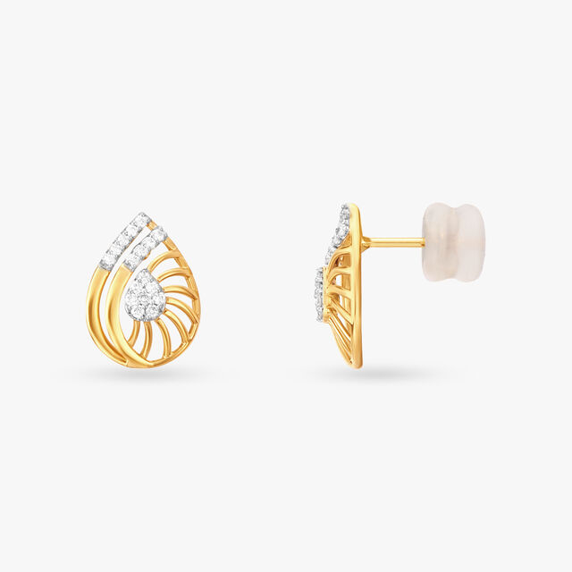 Majestic Spark Diamond Stud Earrings 2