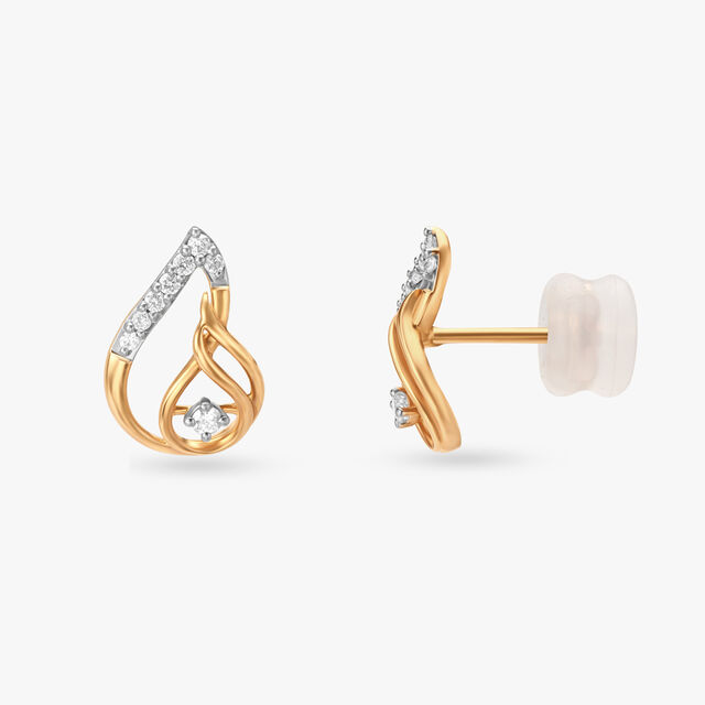 Eternally Chic Diamond Stud Earrings 2