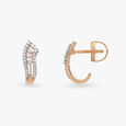 Chic Statement Diamond Stud Earrings 2