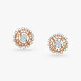 Sophisticated Charm Diamond Stud Earrings 