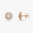 Sophisticated Charm Diamond Stud Earrings 2