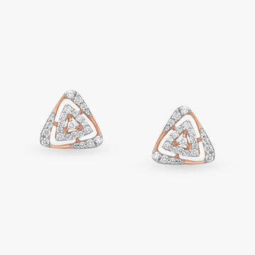 Sparkling Energy Diamond Stud Earrings