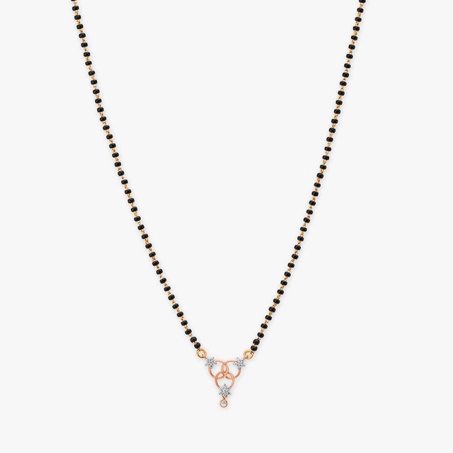 Ornate Connection Diamond Mangalsutra