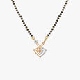Modish Dainty Diamond Mangalsutra 2