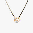Classy Spiral Diamond Mangalsutra 2