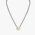 Classy Spiral Diamond Mangalsutra 3