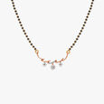 Blooming Love Diamond Mangalsutra 