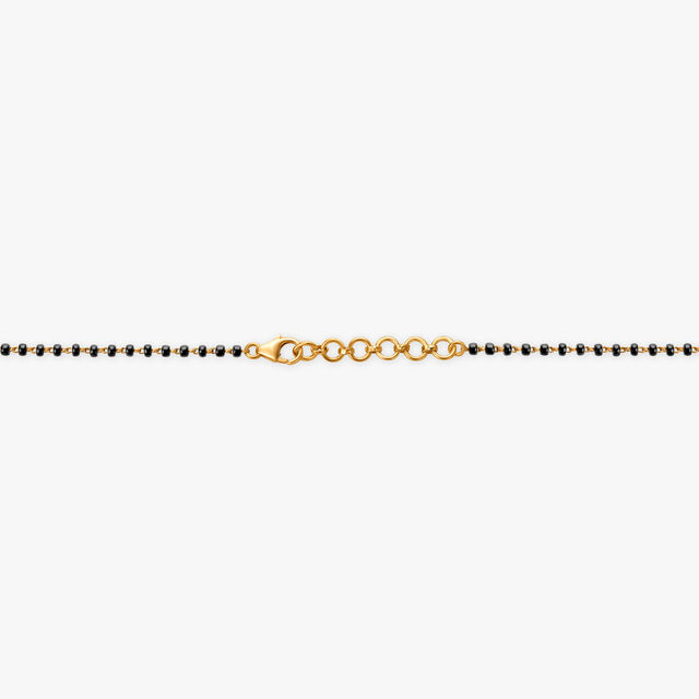 Leafy Sparkle Diamond Mangalsutra