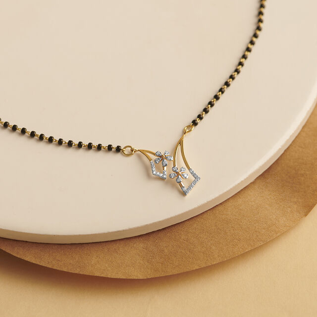 Bright Love Diamond Mangalsutra 