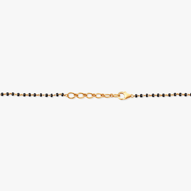 Radiant Floral Diamond Mangalsutra