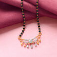 Evergreen Leafy Diamond Mangalsutra 