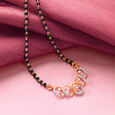 Lovely Radial Diamond Mangalsutra 