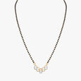 Lovely Radial Diamond Mangalsutra 3