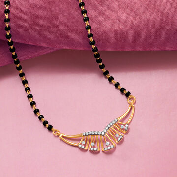 Divine Dazzle Diamond Mangalsutra