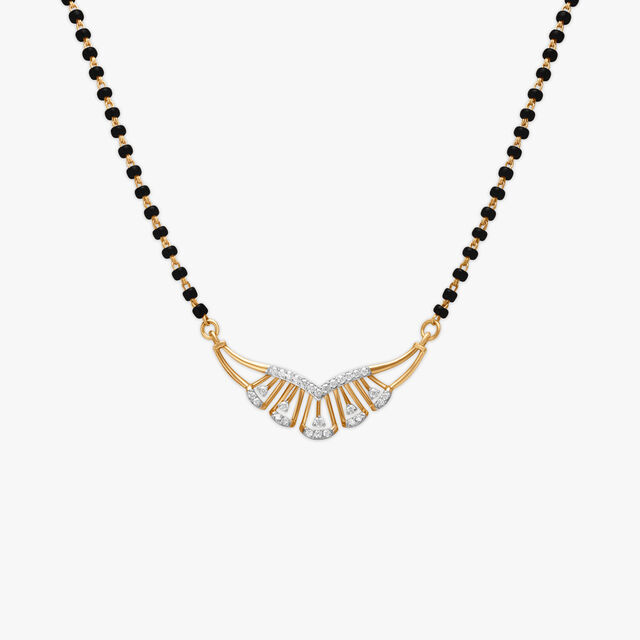 Divine Dazzle Diamond Mangalsutra 2