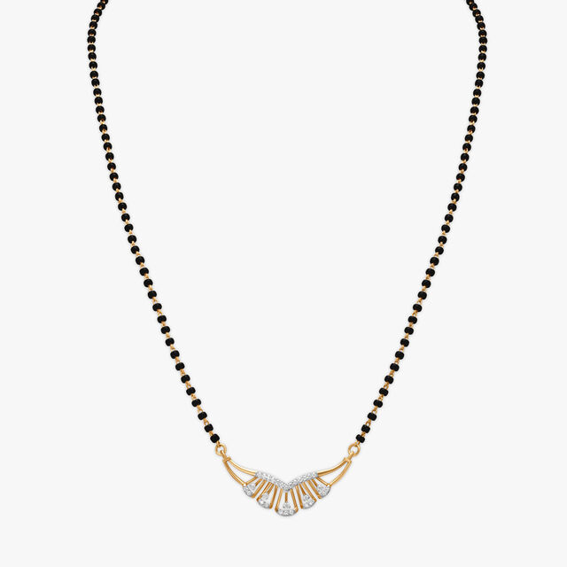 Divine Dazzle Diamond Mangalsutra 3