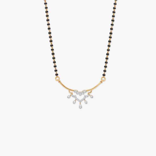 Elegant Nature Diamond Mangalsutra 3