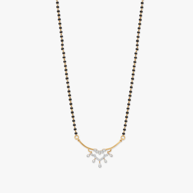 Elegant Nature Diamond Mangalsutra 4