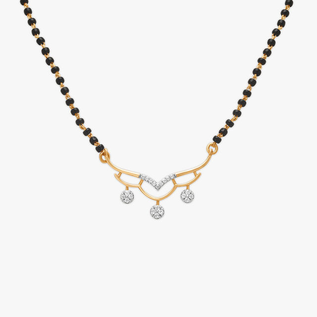 Captivating Diamond Mangalsutra 2
