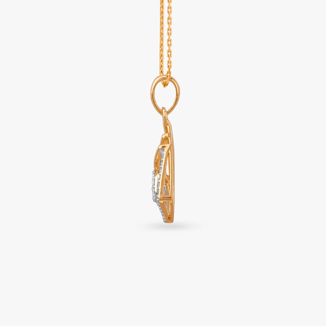 Twilight Trail Diamond Pendant and Earrings Set 3