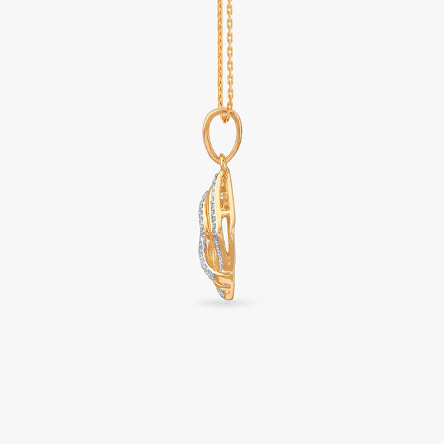 Deco Dreamlines Diamond Pendant and Earrings Set 3