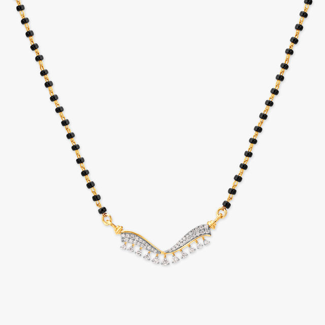 Graceful Diamond Mangalsutra