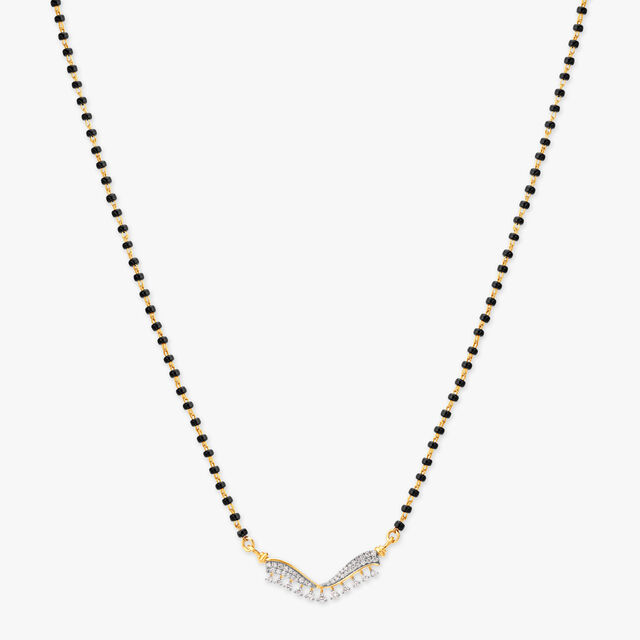 Graceful Diamond Mangalsutra