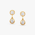 Double Delight Diamond Drop Earrings 