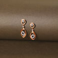 Modern Beauty Diamond Drop Earrings 