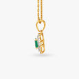 Geometric Allure Diamond Pendant 2
